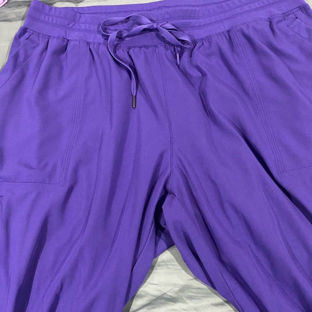 Purple Scrub Pants